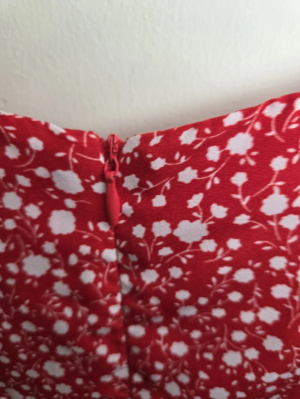 Women's Showpo Red Floral Mini Dress Sz 0